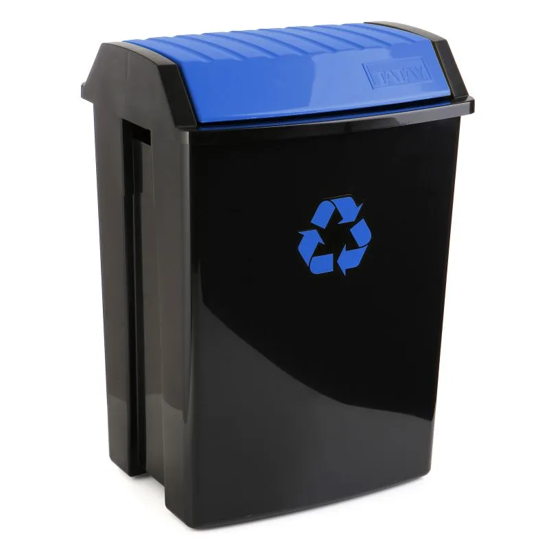 +TRASH BIN TATAY 11023.00 50L SWING BLUE